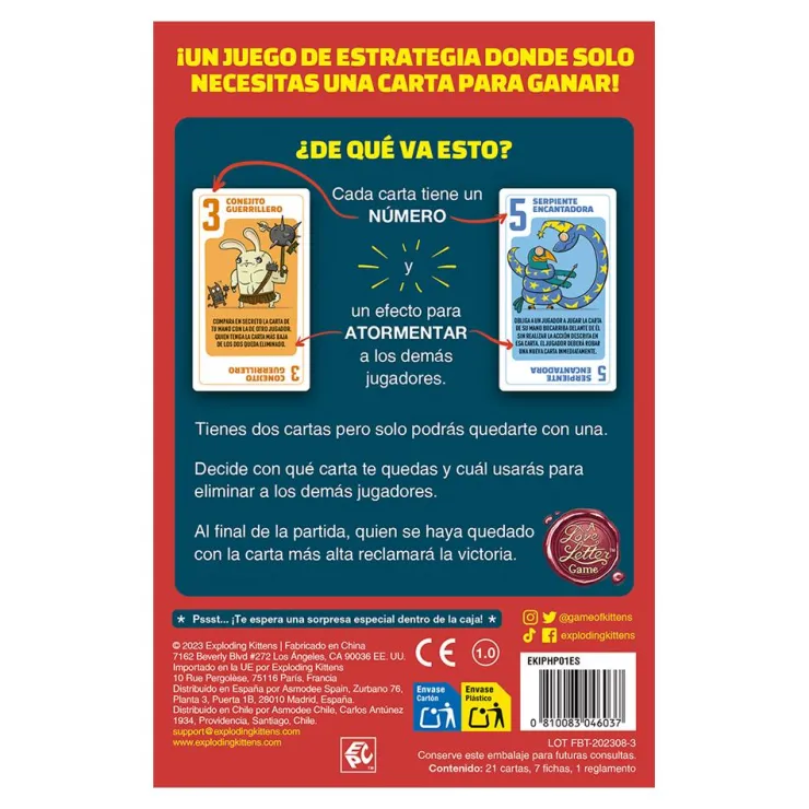 Juego de cartas Power Hungry Pets<Asmodee Best