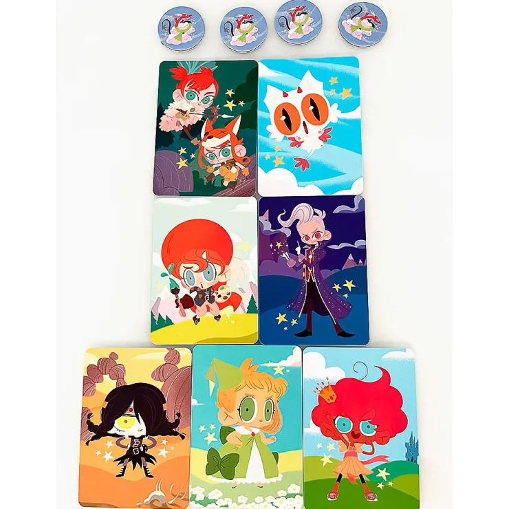 Juego de cartas Princesas dragón<Atomo Games Online