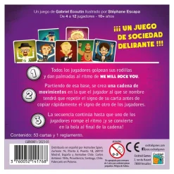 Juego de cartas Ritmo y Bola.<Asmodee