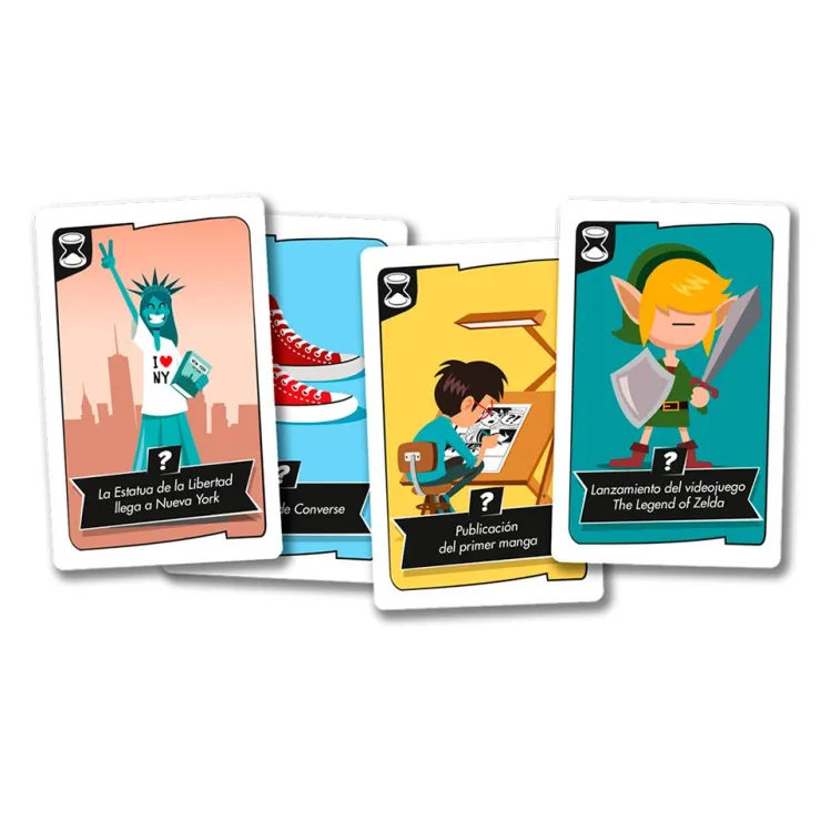 Juego de cartas Timeline Twist Pop Culture<Asmodee Online