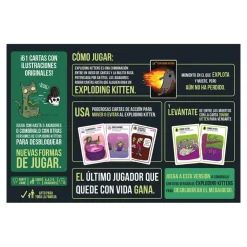 Juego de cartas Zombie kittens<Asmodee New