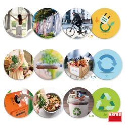 Juego de clasificación Las 3 R: reduce, reutiliza y recicla<Akros Best