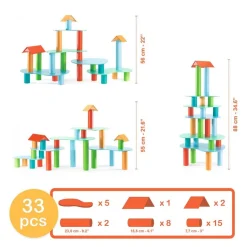 Juego de construcción Tubulo 33 piezas<Djeco Online