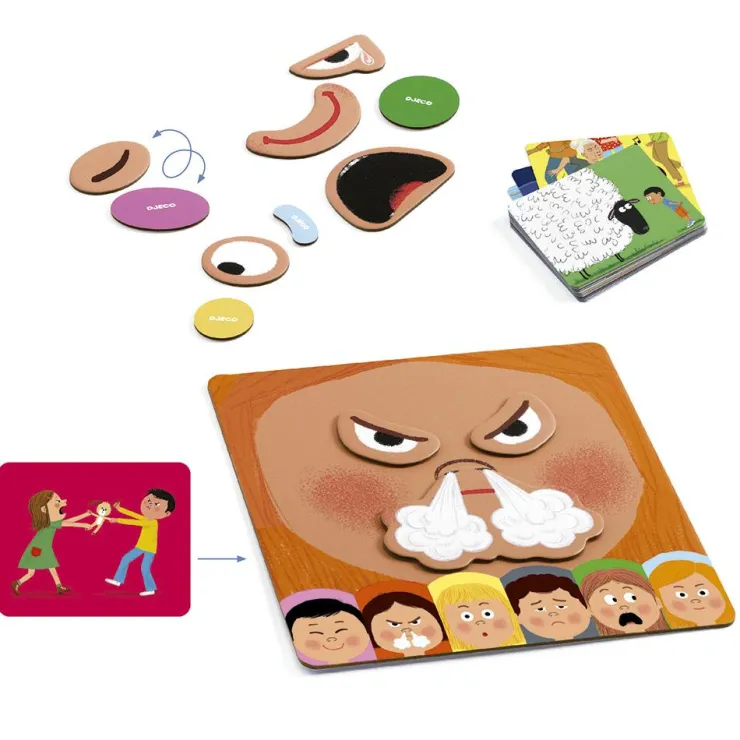 Juego de emociones Emotico<Djeco Online