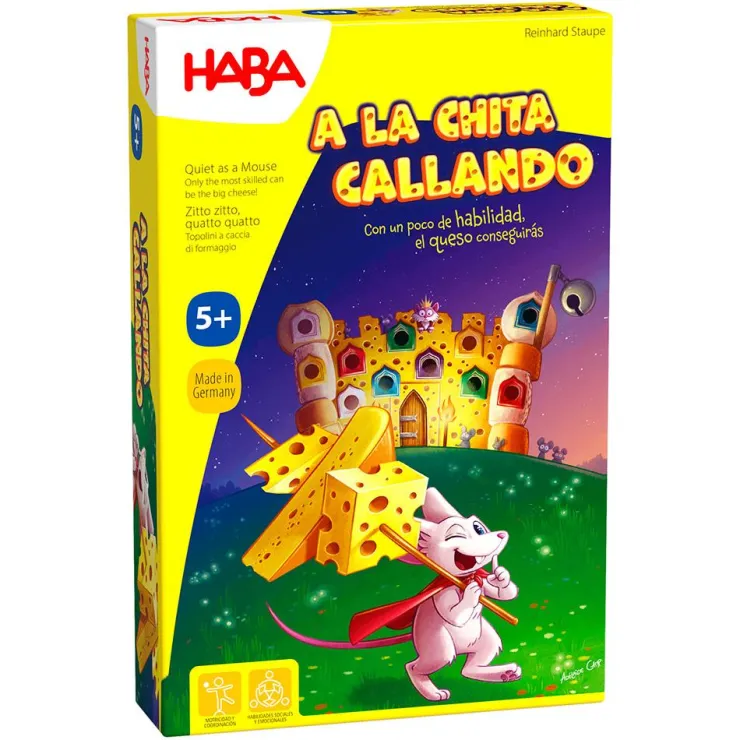 Juego de habilidad A la chita callando<Haba Hot