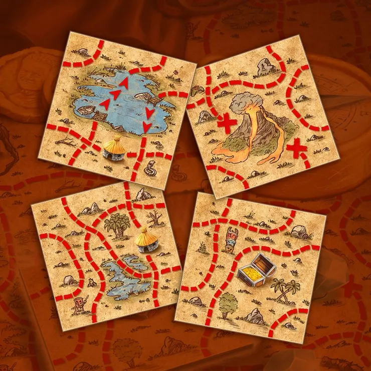 Juego de lógica Brains: el mapa del tesoro<SD Games Hot