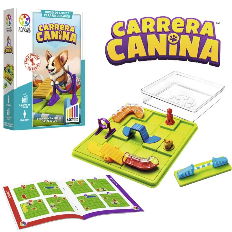 Juego de lógica Carrera canina<Smart Games Hot