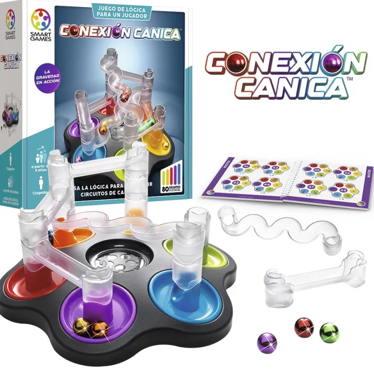 Juego de lógica Conexión canica<Ludilo Sale