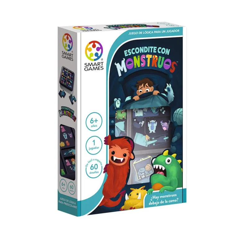 Juego de lógica Escondite con monstruos<Smart Games Online