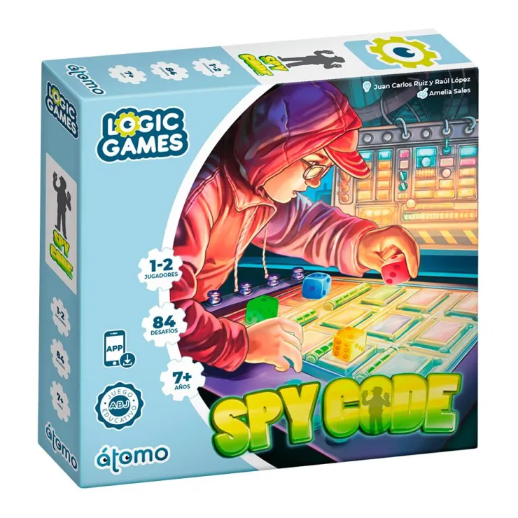 Juego de lógica Spy code<Atomo Games Online