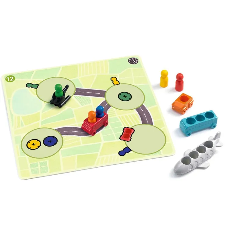 Juego de lógica Traffic logic Sologic<Djeco Discount