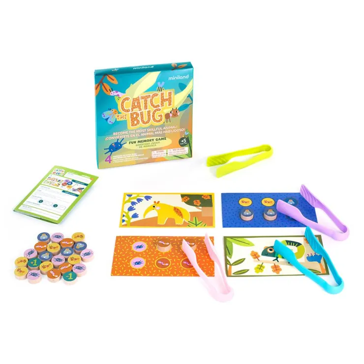 Juego de memoria Catch the bug<Miniland Discount