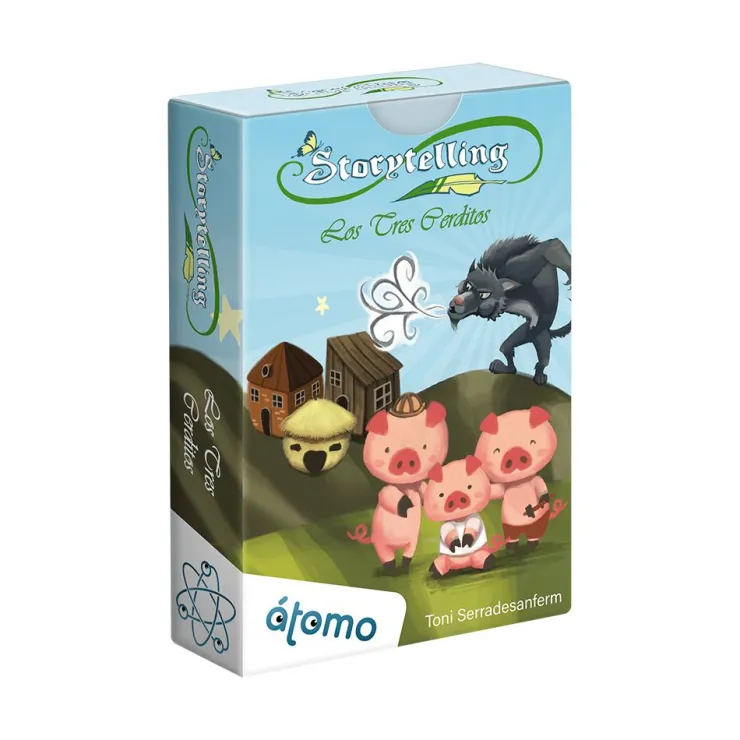 Juego de memoria Storytelling Los tres cerditos<Atomo Games Sale