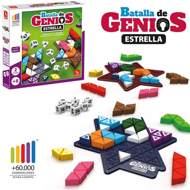 Juego de mesa Batalla de genios estrella<Ludilo Online
