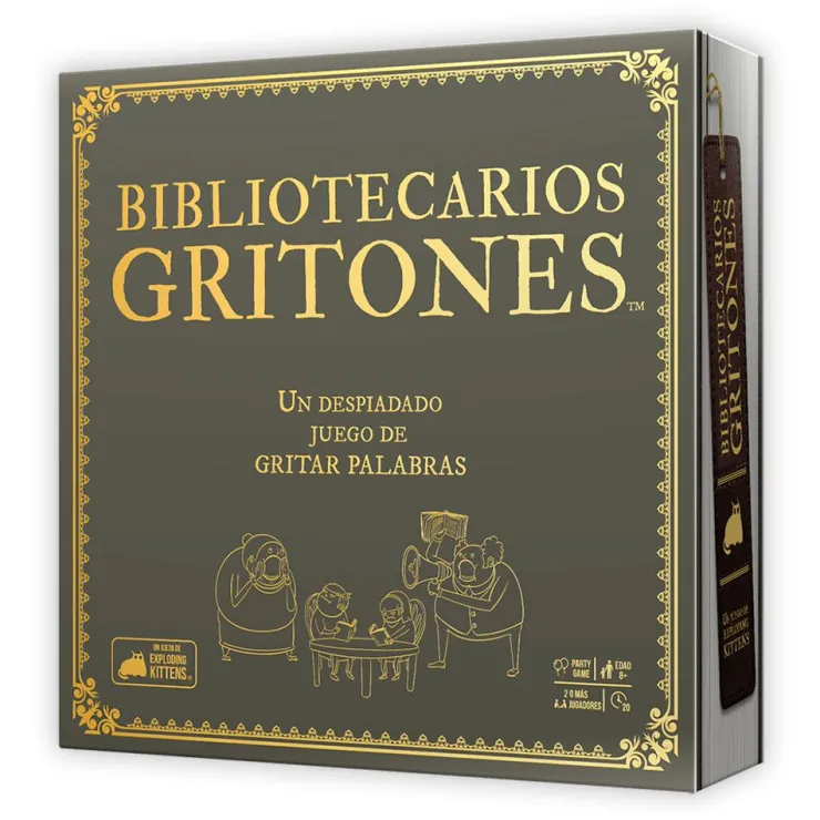Juego de mesa Bibliotecarios gritones<Asmodee