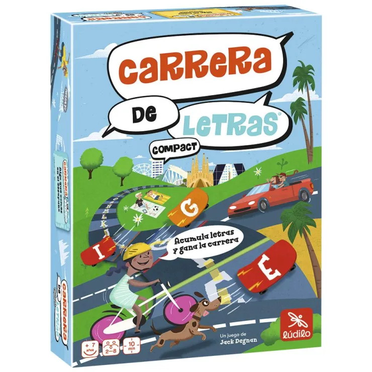 Juego de mesa Carrera de letras compact<Ludilo Sale