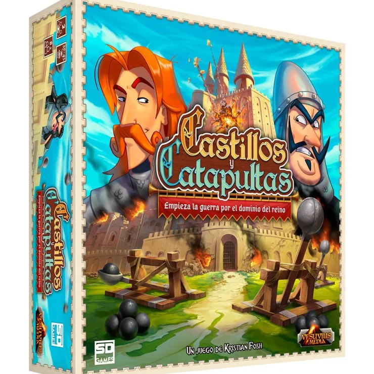 Juego de mesa Castillos y catapultas<SD Games Outlet