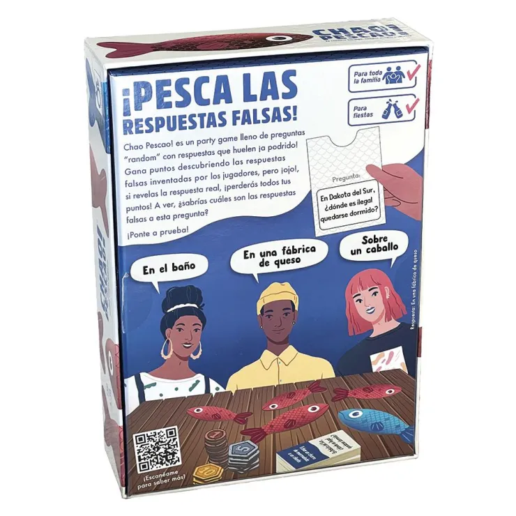 Juego de mesa Chao pescao Sounds Fishy<Mercurio