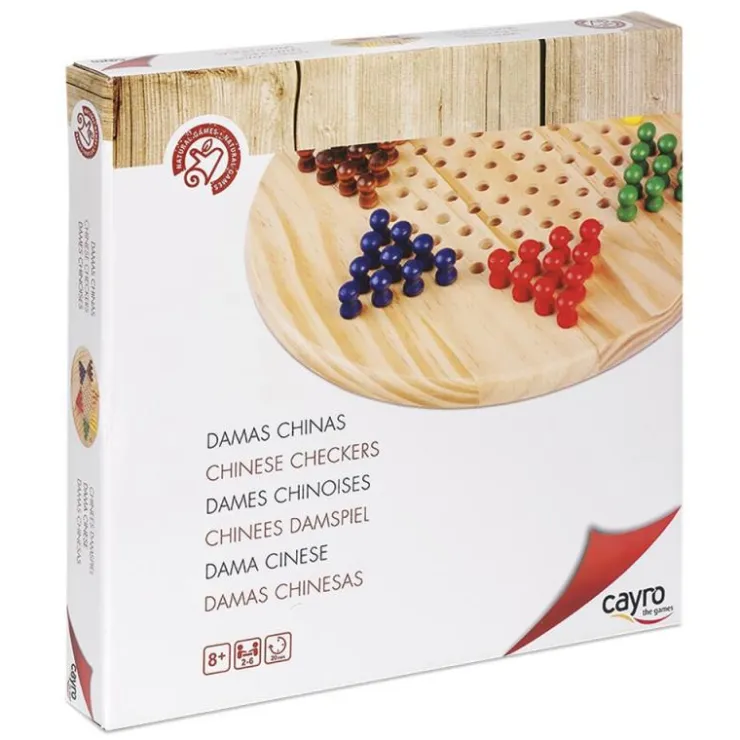 Juego de mesa damas chinas de madera FSC<Cayro Best