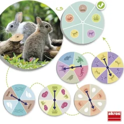 Juego de mesa El mundo animal: descubre y clasifica<Akros Clearance