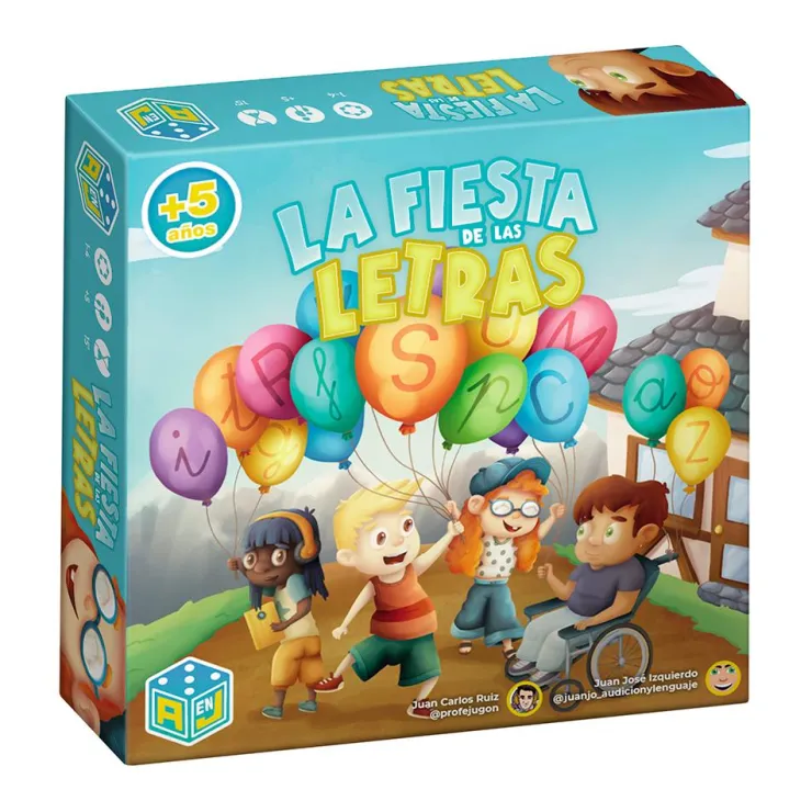 Juego de mesa La Fiesta de las Letras<Atomo Games Best