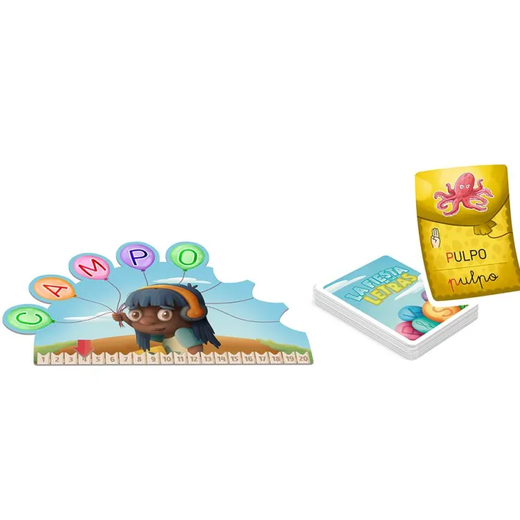 Juego de mesa La Fiesta de las Letras<Atomo Games Best