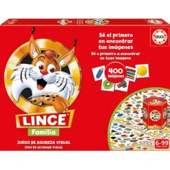 Juego de mesa Lince edición familia<Educa Borras Clearance