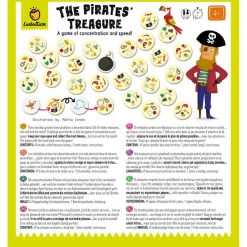 Juego de mesa Pirates treasure<Ludattica Online