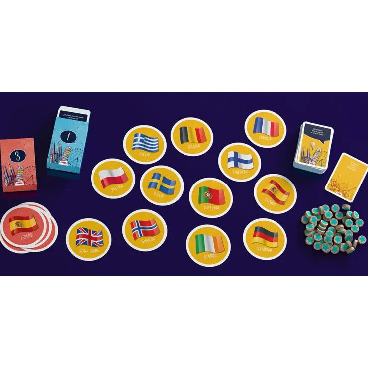 Juego de mesa Quiz challenge Europa<Haba Best