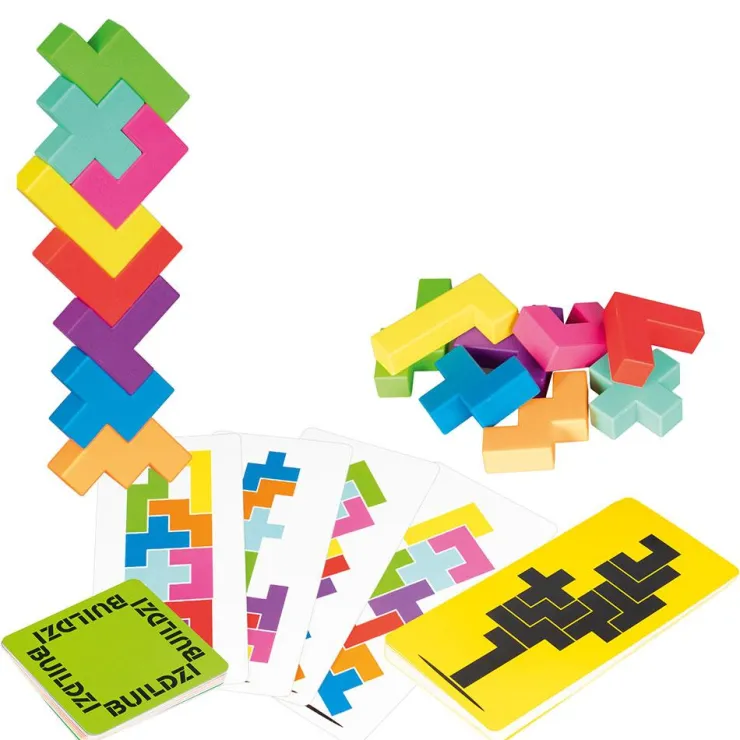 Juego de visión espacial Buildzi<Ludilo