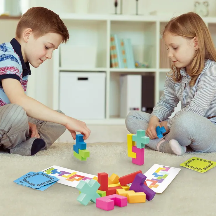 Juego de visión espacial Buildzi<Ludilo