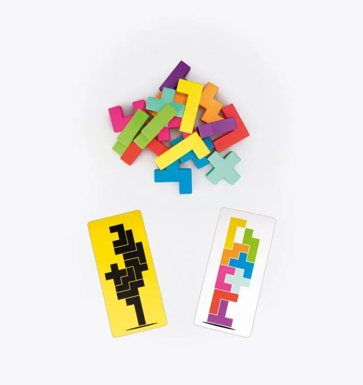 Juego de visión espacial Buildzi<Ludilo