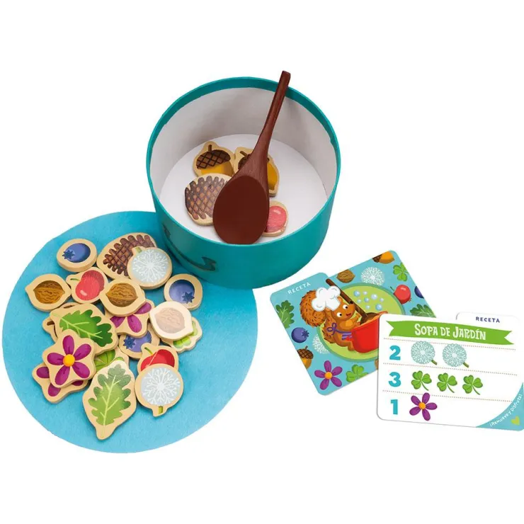 Juego Sopa de bellotas para contar<Ludilo Sale