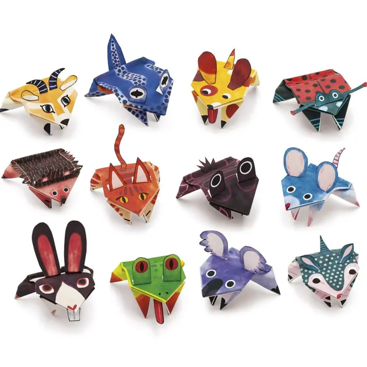 Jumping origami animales saltarines<Ludattica New