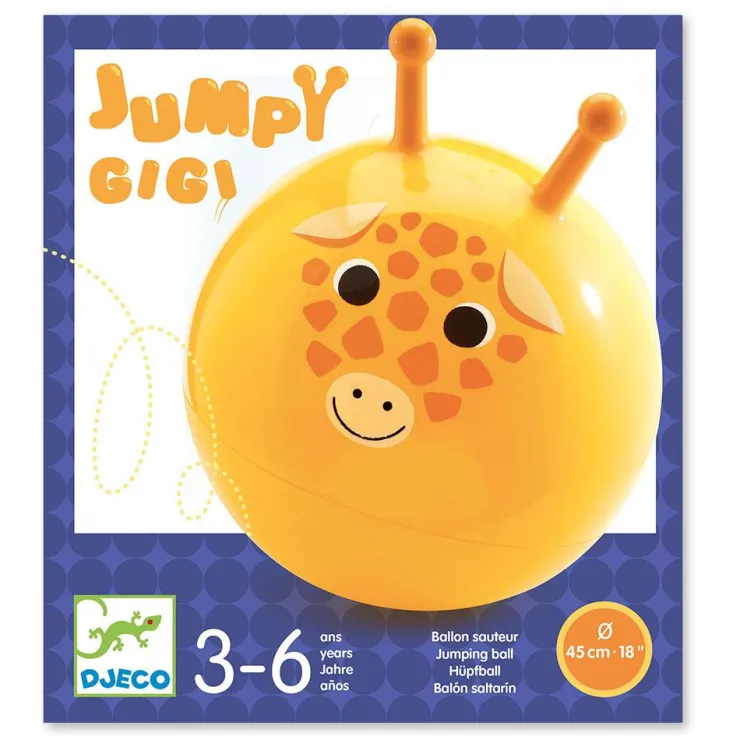 Jumpy Gigi pelota saltarina 45cm.<Djeco Discount