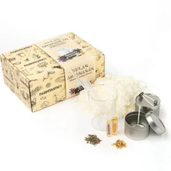 Kit para hacer velas con cera de soja natural<Farmtastico Online