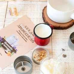 Kit para hacer velas con cera de soja natural<Farmtastico Online