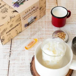 Kit para hacer velas con cera de soja natural<Farmtastico Online
