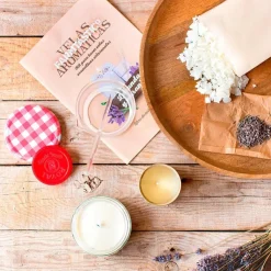 Kit para hacer velas con cera de soja natural<Farmtastico Online