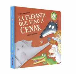 La elefanta que vino a cenar (La ovejita que vino a cenar. Libro de cartón)< New
