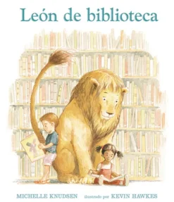 León de biblioteca< New