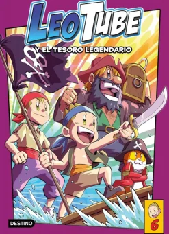 LeoTube 6. LeoTube y el tesoro legendario< New