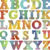 Letras de madera pavo real<Djeco Outlet