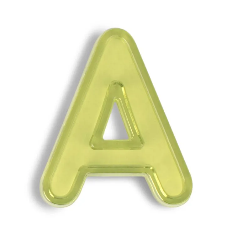Letras mayúsculas translúcidas 76pzas para mesa luz<Miniland Sale
