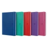 Libreta cosida A5 liso 80 hojas colores vivos<Oxford Outlet