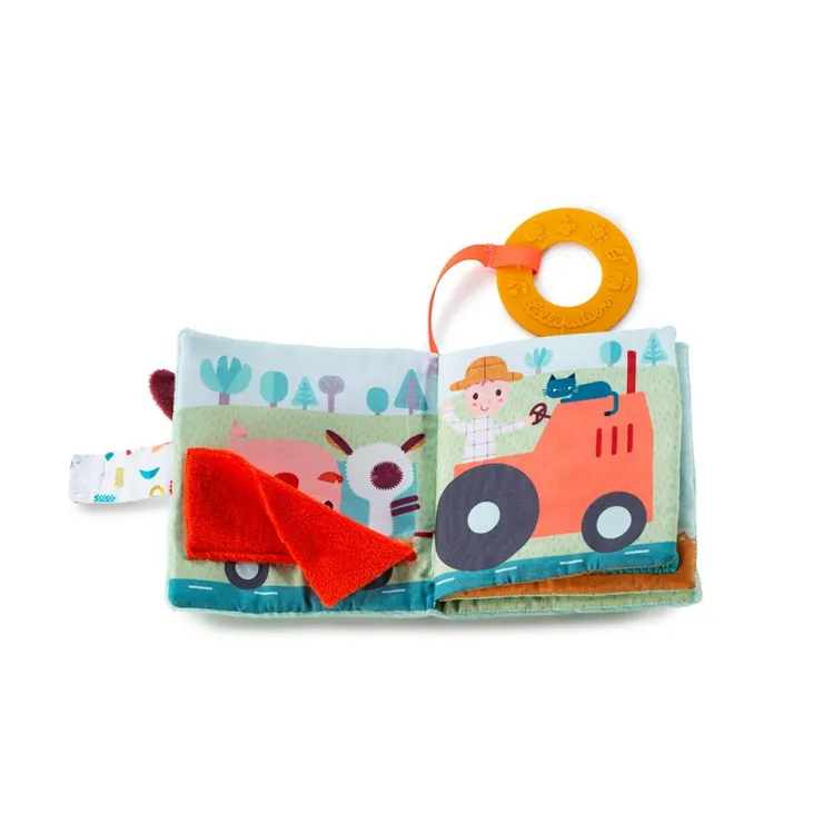 Libro de tela granja<Lilliputiens Outlet