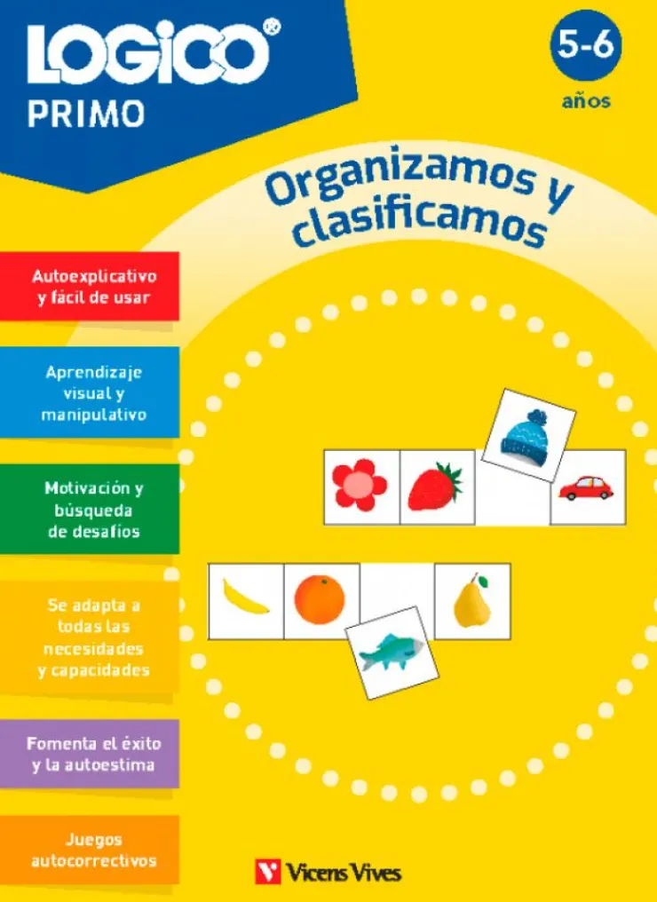 Logico Primo: Organizamos y clasificamos (5-6 años< Hot