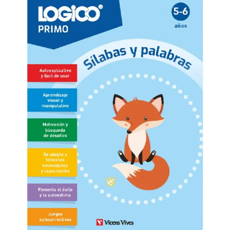 LOGICO Primo: Sílabas y palabras. (5-6 años)< Outlet