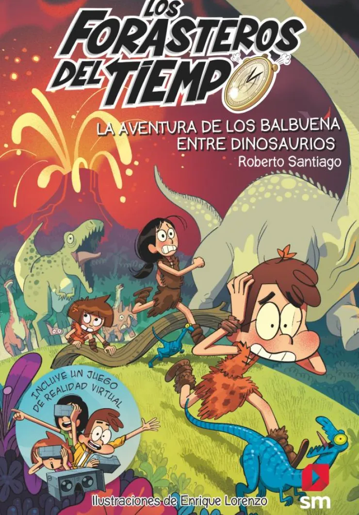 Los Forasteros del Tiempo 6: La aventura de los Balbuena entre dinosaurios< New