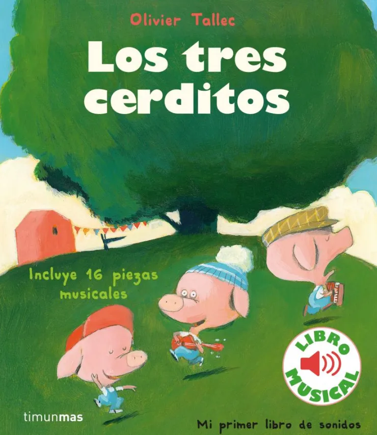 Los tres cerditos. Libro musical< Clearance